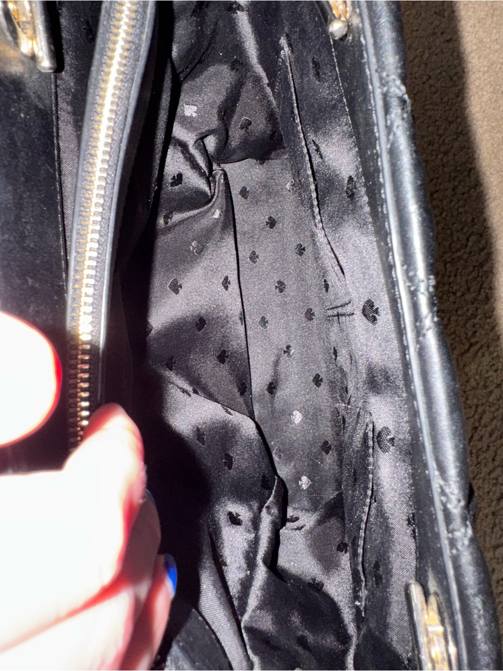 Kate Spade New York Carey Quilted Leather Large Tote Bag - Picture 10 of 10